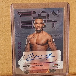 Jailton Malhadinho 2025 Finest Finest Autograph Card - Picture 1 of 2