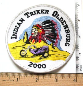 Indian Triker Oldenburg 2000 Patch (#923) - Bild 1 von 1