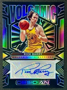 Rick Barry 2024-25 Obsidian Volcanic Auto 117/149 #VS-RCK - Picture 1 of 2