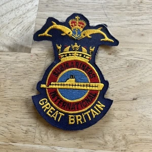 SUBMARINERS INTERNATIONAL GREAT BRITAIN CLOTH PATCH. - Picture 1 of 7