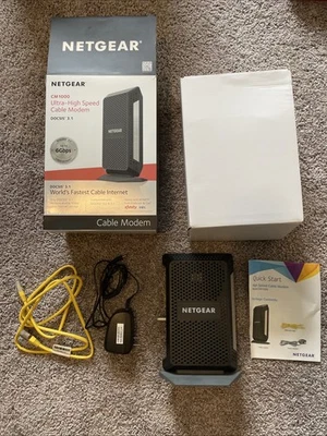 Módem cable ultra alta velocidad NETGEAR CM1000 DOCSIS 3.1 Foto 1 de 4
