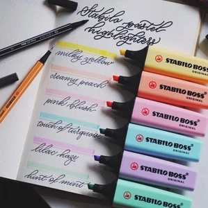 Stabilo Boss Pastell Textmarker Set Bestseller 6 Farben / Full 9 Farben lose - Bild 1 von 39