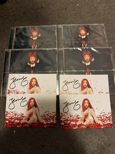 BLACKPINK JENNIE Ruby 1st Studio Album Jewel Case CD w/ SIGNED Art Card - Picture 1 of 2