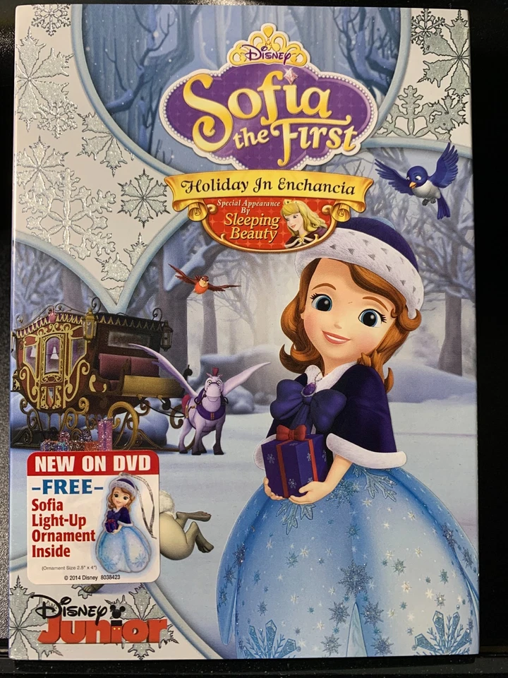 Sofia The First: Holiday In Enchancia * Disney DVD *  NEW w/Ornament - Image 1 of 2