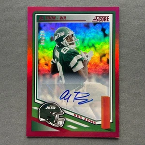 2025 Panini Score Football Al Toon #62 Red Zone Auto /20 Jets - Picture 1 of 4