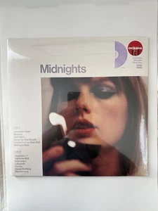 Taylor Swift Midnights Lavender LP Limited Edition Sealed Vinyl Target Exclusive - Picture 1 of 2