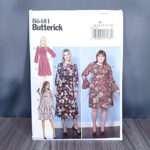 Sewing Pattern Dress Uncut Butterick B6481 - Picture 1 of 3