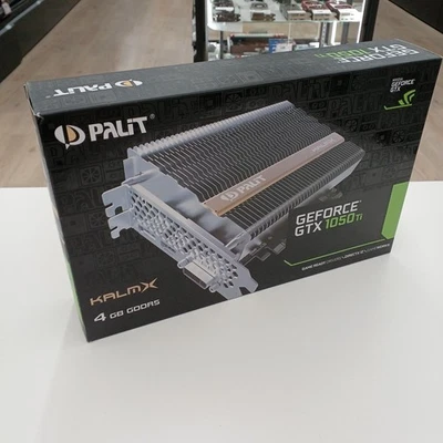Palit GeForce GTX 1050 ti KalmX 4GB Passive Fanless Graphics Video Card - Image 1 of 4