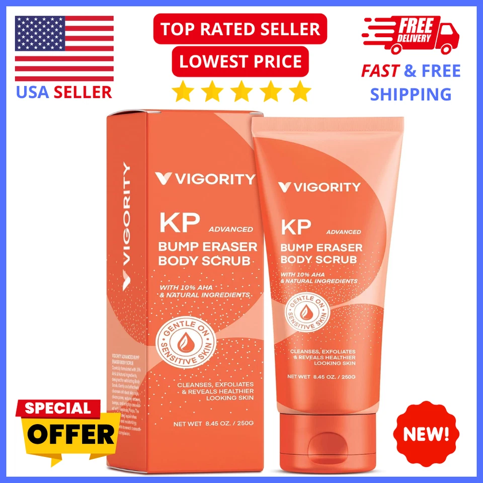 Exfoliante corporal con borrador de golpes - Tratamiento exfoliante para queratosis pilaris para piel suave Foto 1 de 4