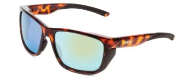 Gafas de sol Smith de aleta larga en vidrio tortuga/cromapop espejo verde polarizado 59 mm Foto 1 de 4