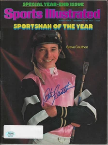 STEVE CAUTHEN FIRMADO DICIEMBRE 1977 DEPORTES ILUSTRADOS - AUTENTICADO - Imagen 1 de 3