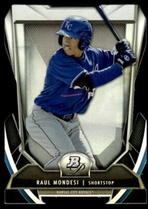 2013 Bowman Platinum CES-AD Raul Mondesi Kansas City Royals Baseball Card - Picture 1 of 2