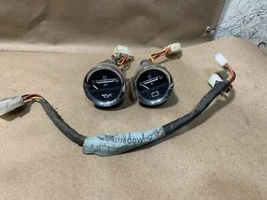 1980-1986 Nissan 720 Truck Dual Gauges Volt/Oil Pressure Center Console Wiring - Bild 1 von 10