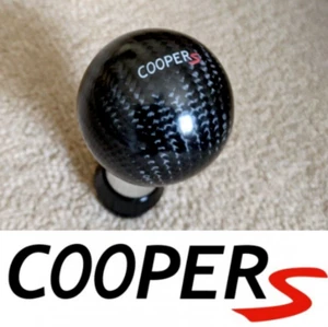 R53 MINI Cooper S Gear Stick Hebelknauf Kohlefaser - Bild 1 von 6