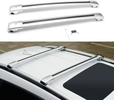 Roof Racks Cross Bars Crossbars Fits for Mercedes Benz W166 M ML GLE 2013-2018 - Image 1 of 4