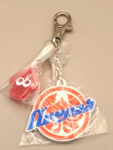 Splatoon 2 Brand Logo Rubber Keychain Bandai Japan P710 - Picture 1 of 5