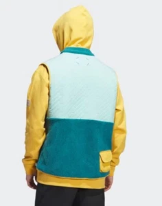 adidas Adicross Padded Fleece Full-Zip Vest Size 2XL - Picture 1 of 3