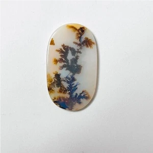 Joyería de piedras preciosas sueltas cabujón ágata dendrítica escénica natural 20 quilates ME-11376 - Imagen 1 de 2