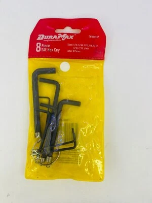 Duramax TW40059P 8 Piece SAE Hex Key Kit Allen Wrench - Image 1 of 3