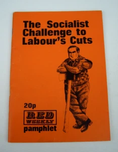 Original Vintage Red Weekly Pamphlet Socialist Challenge To Labours Cuts 1975 - Picture 1 of 6