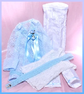 BJD Volks Super Dollfie SD SD13 Lace Blouse Pants Suit Handmade Dealer Outfit - Picture 1 of 9