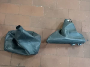 ALFA ROMEO 155 2 CUFFIA LEVA CAMBIO E FRENO A MANO USATO ORIGINALE - Picture 1 of 7