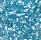 Miyuki Delica Beads Size 11 Silver Lined Aqua Code Db044 - 5 Grams