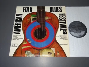 AMERICAN FOLK BLUES FESTIVAL 65 - V.A. / GERMANY-FONTANA-VINYL-LP 1965 (EX) - Bild 1 von 4