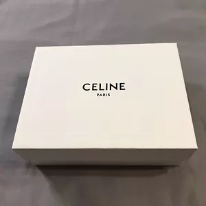 Celine Scatola Vuota 8x10x4 Libretto Bianco Conservazione Regalo - Foto 1 di 16