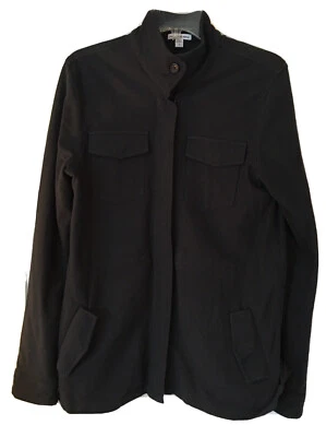 Женская военная куртка James Perse 3 Utility армейская серая зеленая на шнурке на пуговицах - Изображение 1 из 4