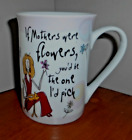 BORN TO SHOP IF MOTHERS WERE FLOWERS, YOUD BE THE ONE I PICK CUP MUG  4" (10CM)