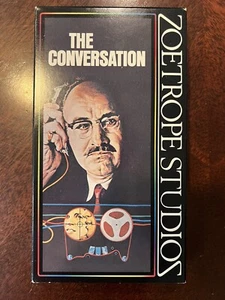 The Conversation Francis Ford Coppola VHS 1974 Gene Hackman RARE OOP 1981 print - Picture 1 of 3