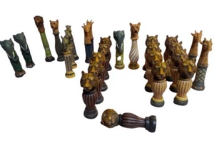 CBK Wild Jungle African Animal Chess Set Replacement Pieces - Picture 1 of 27