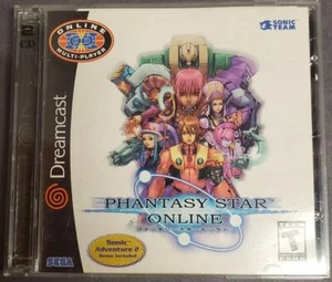 Sega Dreamcast Phantasy Star Online Sonic Team 2000 Excellent Condition - Picture 1 of 1