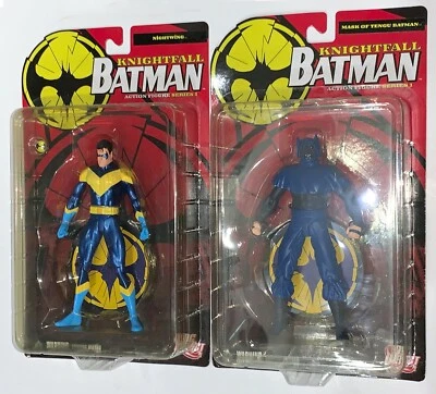 Knightfall NIGHTWING & MASK of TENGU BATMAN DC Direct Series 1 Action Figures - Image 1 of 4