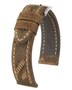 Hirsch Lynyrd Watch Strap Suede Oysterglove Supersoft 20, 22 DE - Picture 1 of 4