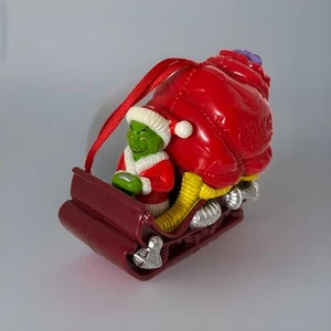 Dr. Suess How The Grinch Stole Christmas Ornament Vintage Sleigh - Picture 1 of 4