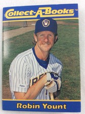 1990 CMC Collect-A-Books-Robin Yount, Milwaukee Brewers