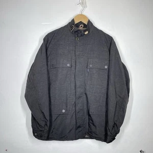 Paul Smith Jacket Mens M Grey Nylon Canvas Utility Chore Field Light PS Jeans - Picture 1 of 13
