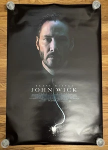 JOHN WICK Official Double-Sided Movie Poster 27X40 (Original, VERY RARE) - Bild 1 von 6