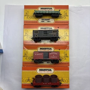 HO Scale Mantua 1860’s Freight Cars. Western & Atlantic - Bild 1 von 5