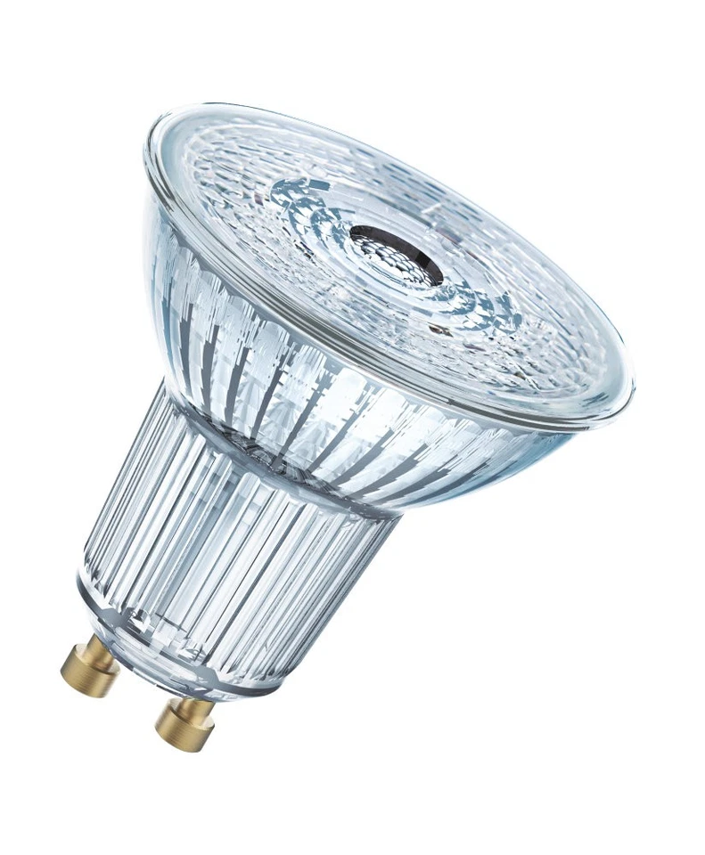 Osram LED Star PAR16 Glas Reflektor 4,3W=40W GU10 350lm warmweiß 2700K flood 36° - Bild 1 von 2