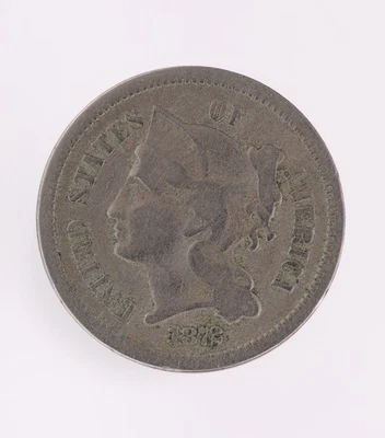 1872 Three Cent Nickel 3C (B3068) - Image 1 of 2