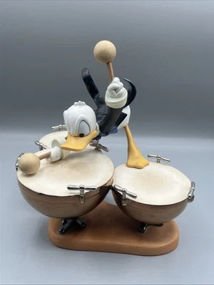 WDCC Donald Duck Drummer Boy Estatua Con Caja - Necesita Reparación - LEER) Foto 1 de 4