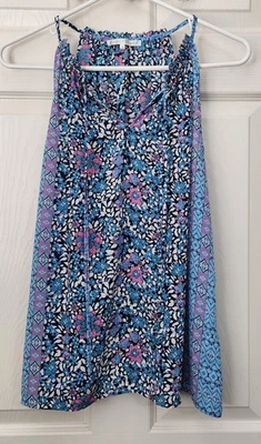 Топ безрукавка Violet & Claire цветочный струящийся размер маленький A50 - Изображение 1 из 4