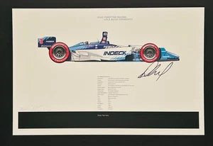 Paul Tracy signed 2005 #3 Forsythe Racing IndyCar 18x12 Limited Edition Print - Picture 1 of 2