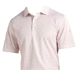 Bermuda Sands Short Sleeve Polo Shirt (Preston, Shell, Large) Golf NEW - Picture 1 of 1