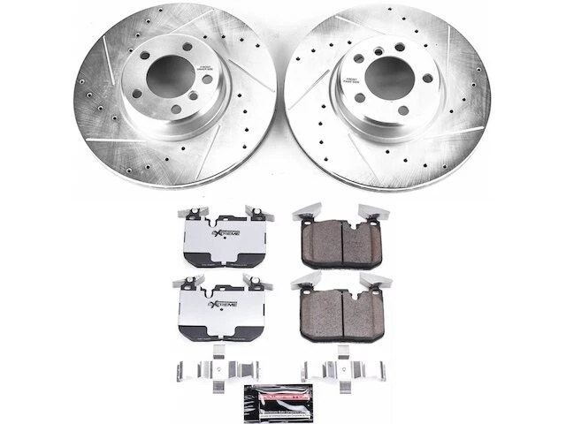 Kit de pastillas de freno delanteras y rotor para BMW M240i 2018 2019 2020 2017-2021 DN878PK Foto 1 de 1