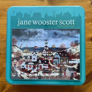 Home Before Dark - 1000 piece Ceaco puzzle tin Jane Wooster Scott NEW & SEALED - Picture 1 of 7