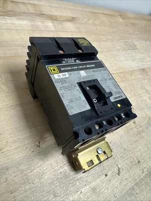 SQUARE D FA34030 FA I-LINE 3 POLE 30 AMP 480v GREY LABEL CIRCUIT BREAKER - Image 1 of 4